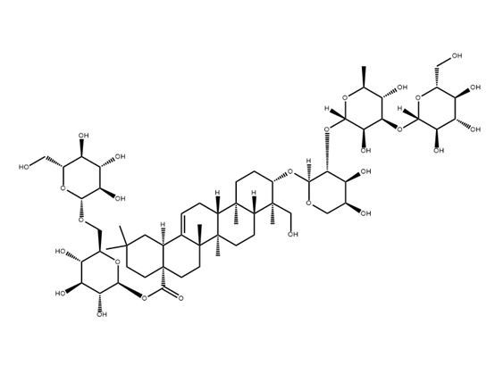 灰氈毛忍冬皂苷甲